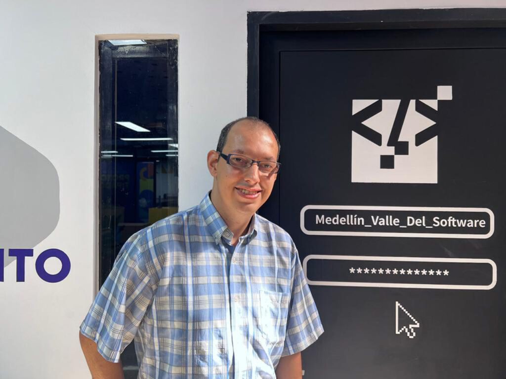 Juan Fernando Roldán Vásquez, habitante de la comuna 7, Robledo