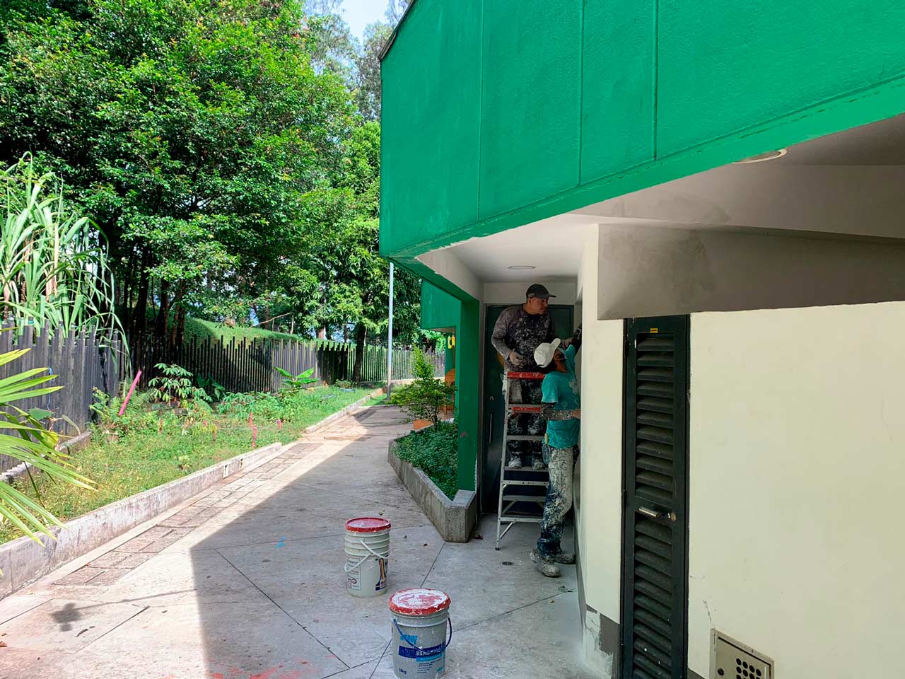 Con trabajos en jardín infantil de Manrique, este año Buen Comienzo ha hecho mantenimiento en seis sedes de atención