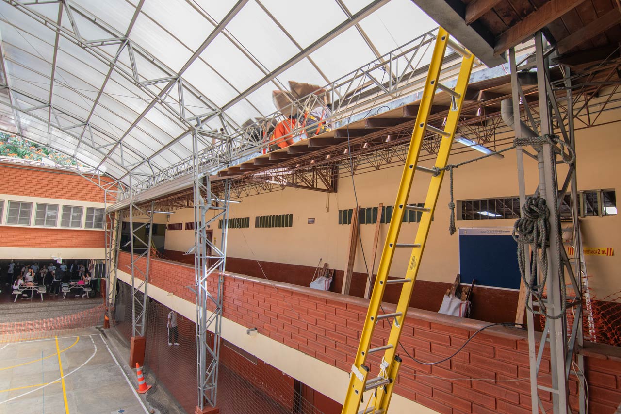 Con obras en diez instituciones educativas de Castilla arrancó el contrato de mantenimientos generales