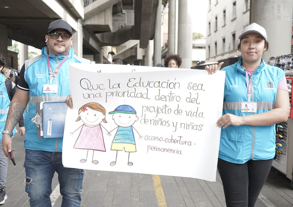 Prevención y protección contra el trabajo infantil en Medellín