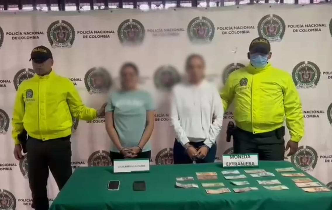 Capturas banda hurto extranjeros