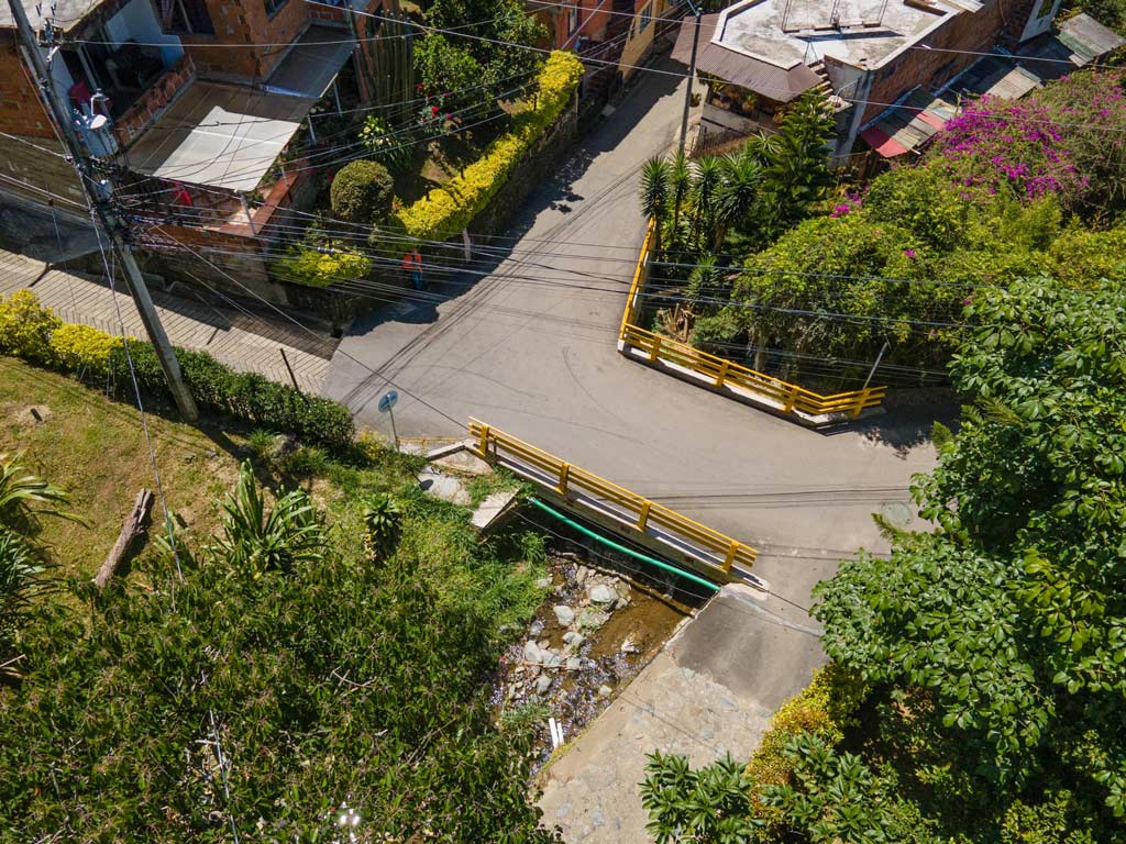 Entrega de nuevo puente en San Cristóbal