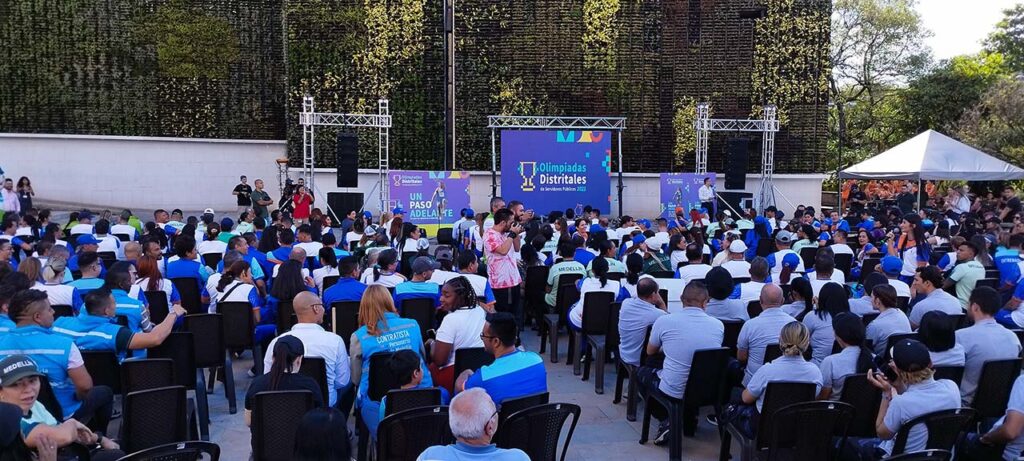 Inauguración Olimpiadas Distritales