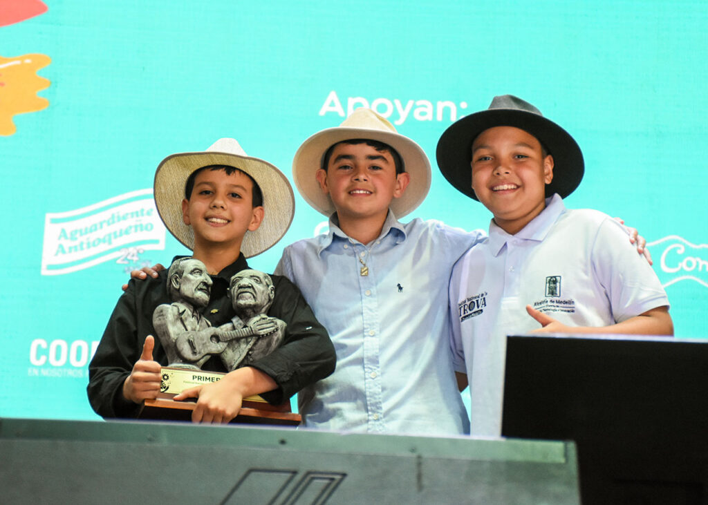 Kevin Duque “El Paisita de Oriente”, Rey Infantil de la Trova, Ciudad de Medellín