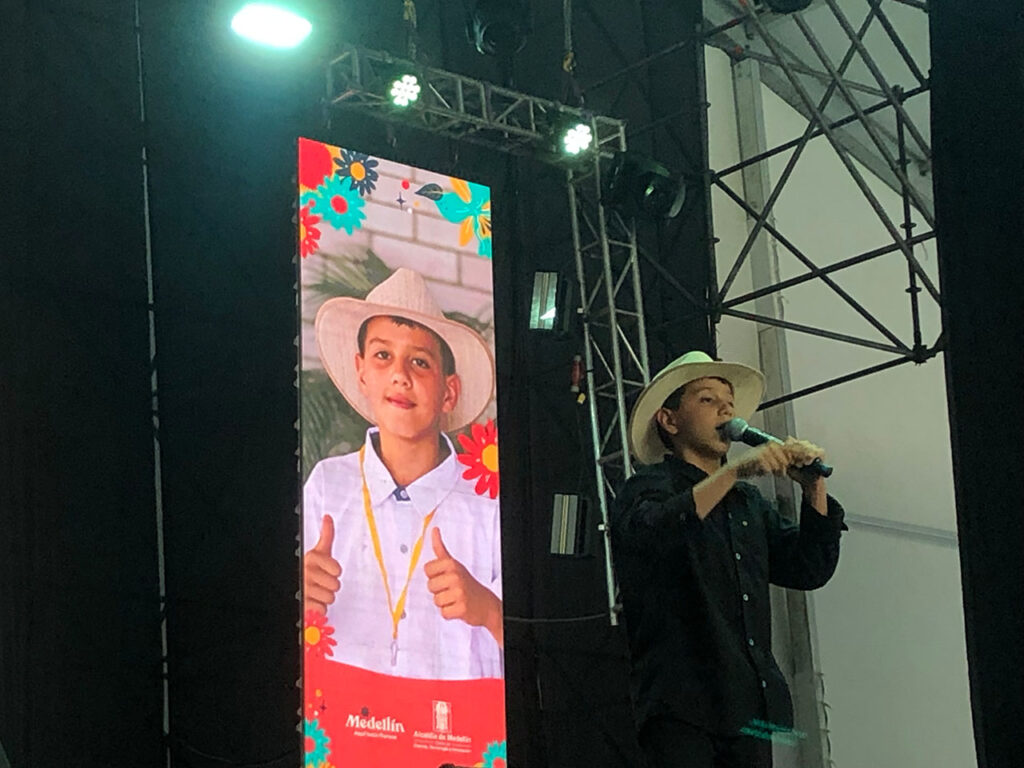 Kevin Duque “El Paisita de Oriente”, Rey Infantil de la Trova, Ciudad de Medellín