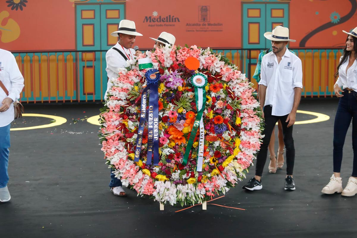 Ganadores desfile de silleteros