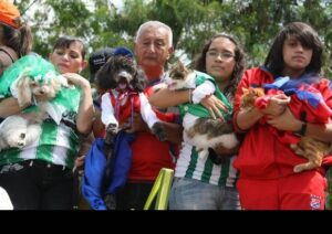 Matrimonio de "Medallo" y "Cleopatra". Foto: Juan Sánchez - El Colombiano