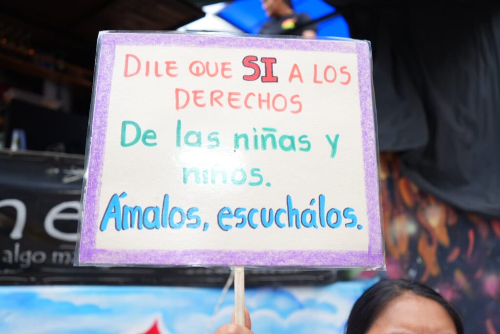 Movilización contra la la Explotación Sexual Comercial de Niños, Niñas y Adolescentes