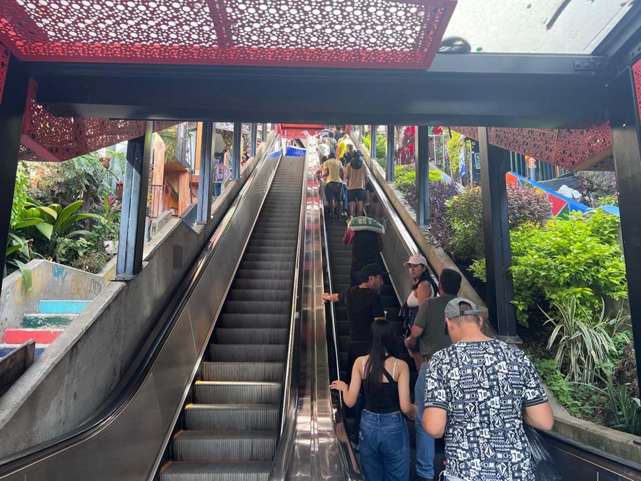 Escaleras Eléctricas de la comuna 13