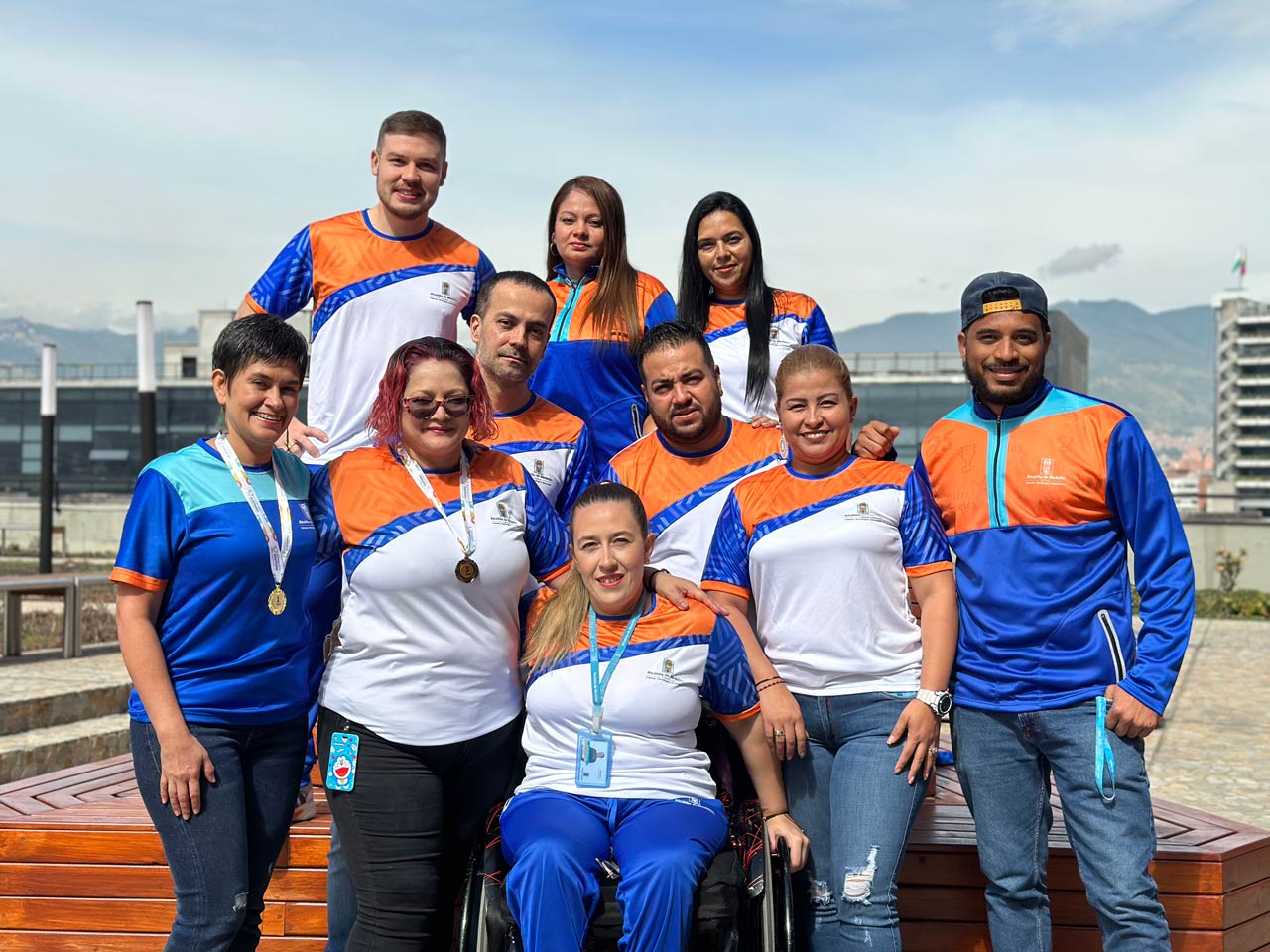 La General presente en las Olimpiadas Distritales