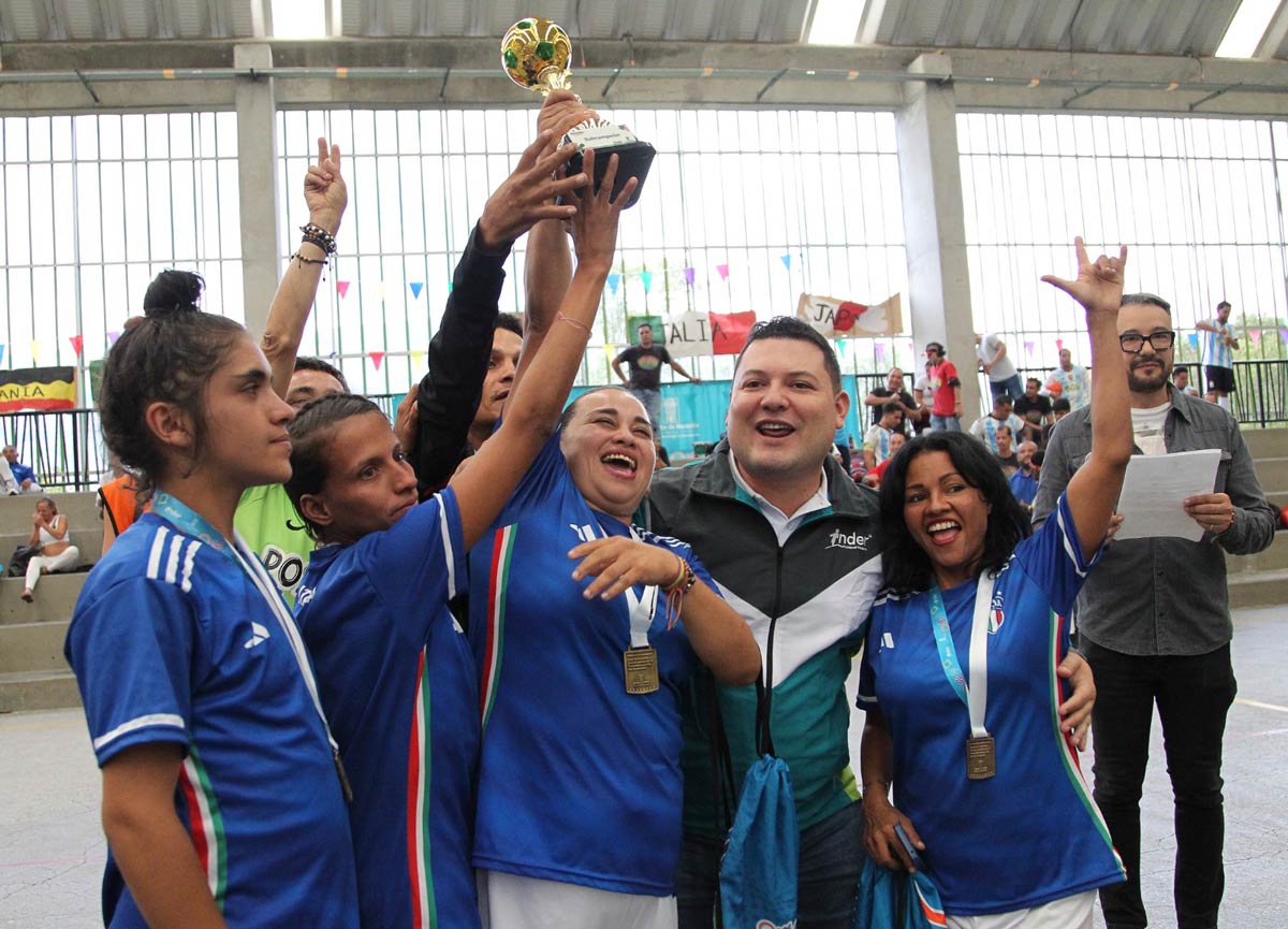 Cierre mundialito para la inclusión