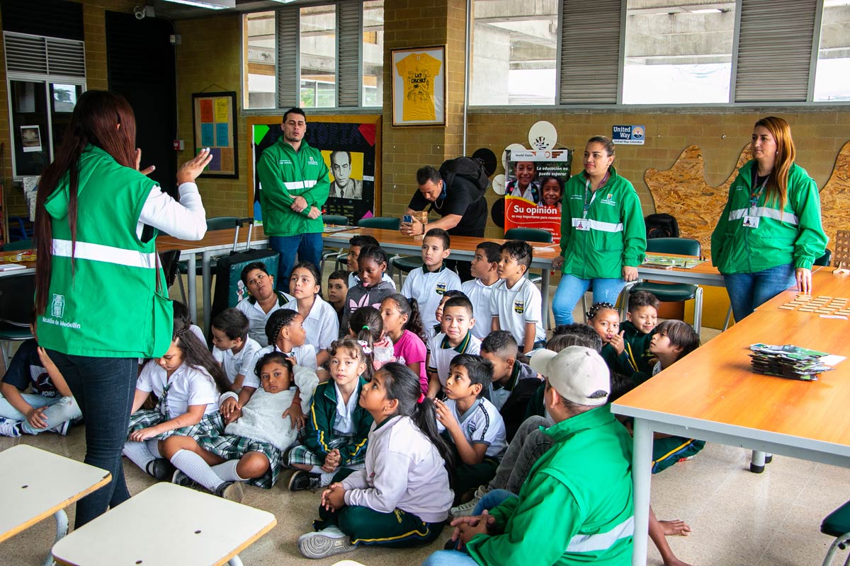 Sensibilización estudiantes calidad del aire