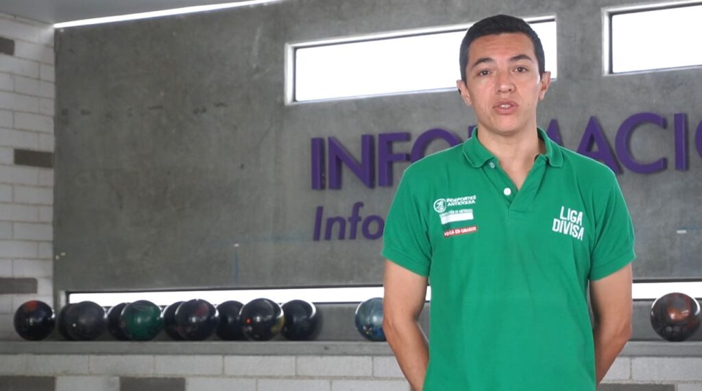 Juan Francisco Méndez Pardo instructor de Indeportes Antioquia