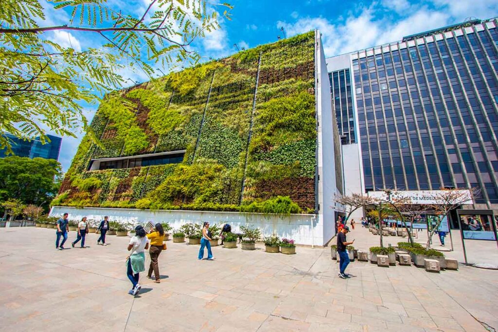 Muro verde - Concejo de Medellín