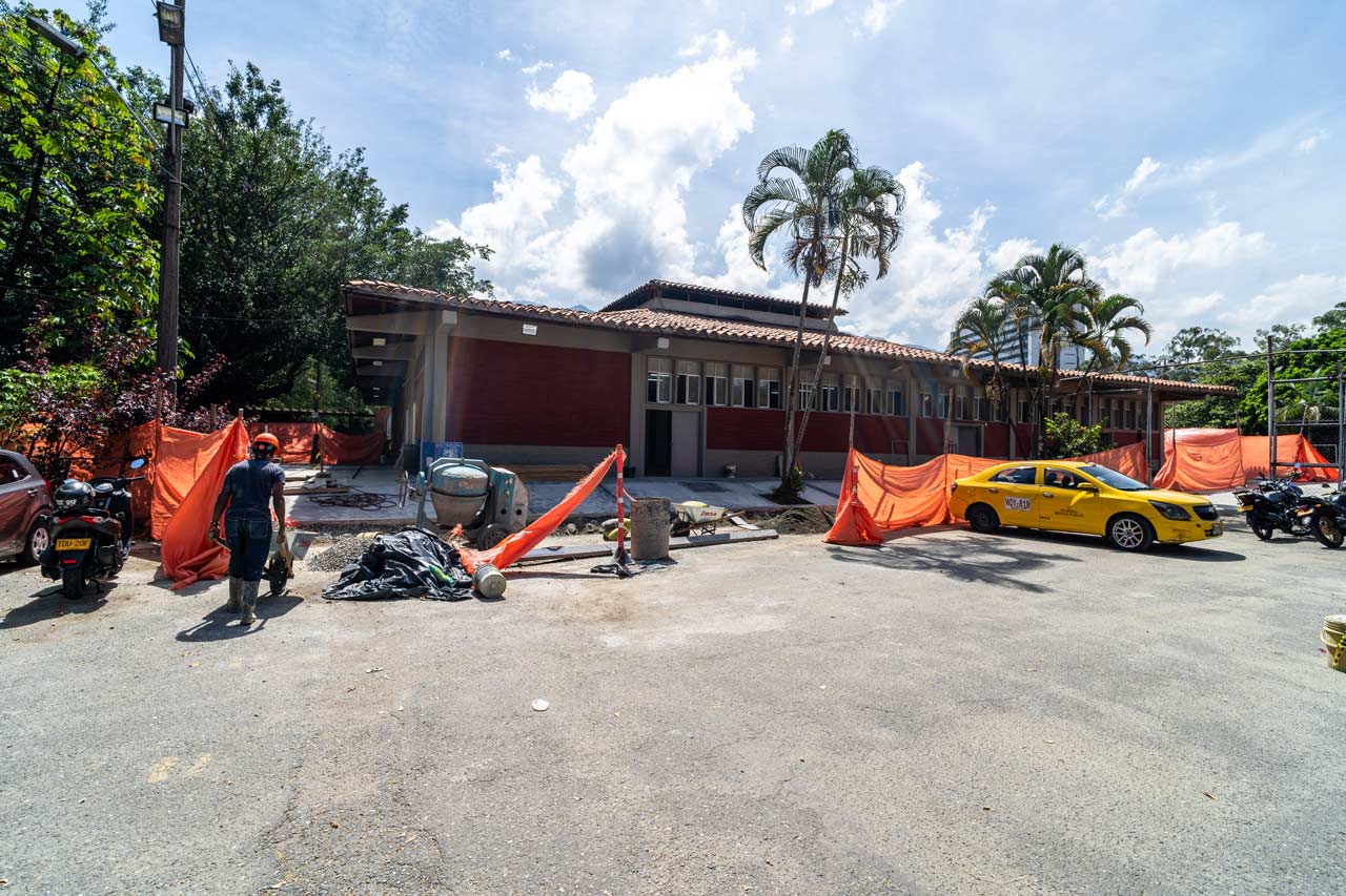 Con un renovado bloque de artes, avanzan las obras en el Inem José Félix de Restrepo, en El Poblado