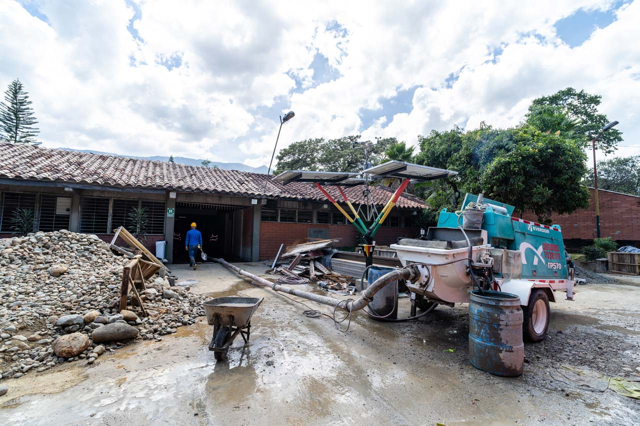 Con un renovado bloque de artes, avanzan las obras en el Inem José Félix de Restrepo, en El Poblado Con un renovado bloque de artes, avanzan las obras en el Inem José Félix de Restrepo, en El Poblado