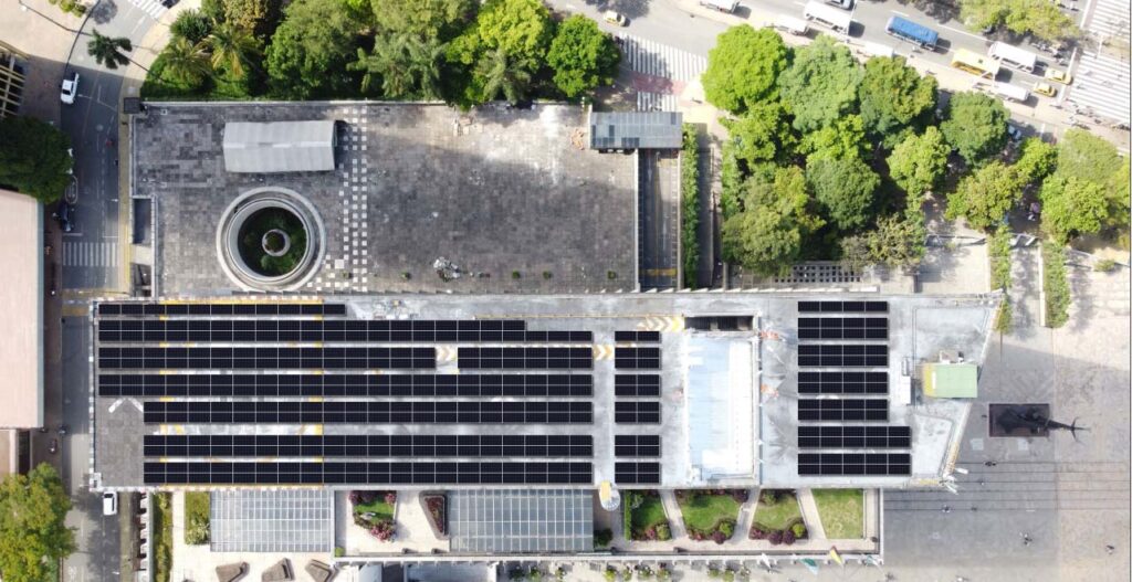 Paneles solares en el CAD