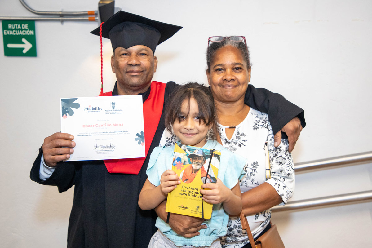 Habitantes de calle resocializados