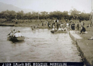 Bosque de la Independencia hoy Jardín Botánico, 1928.