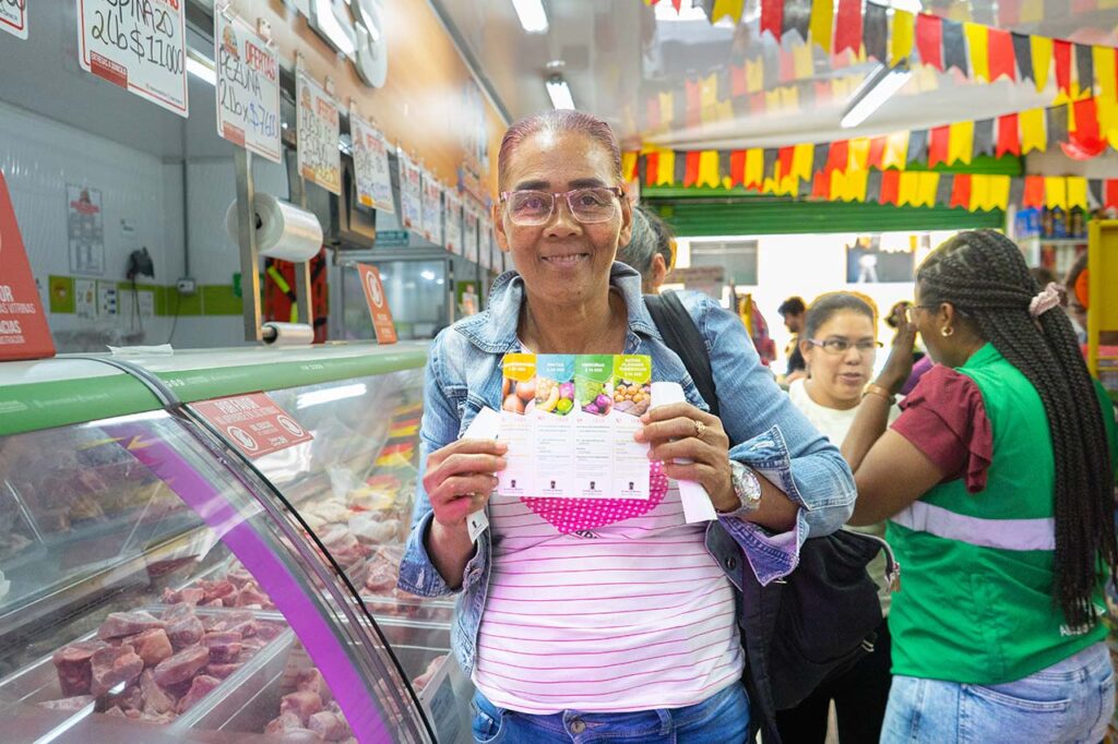 Bono Alimentario que se entrega en Medellín