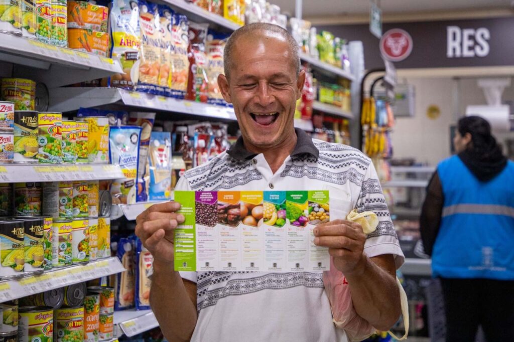 Bono Alimentario que se entrega en Medellín