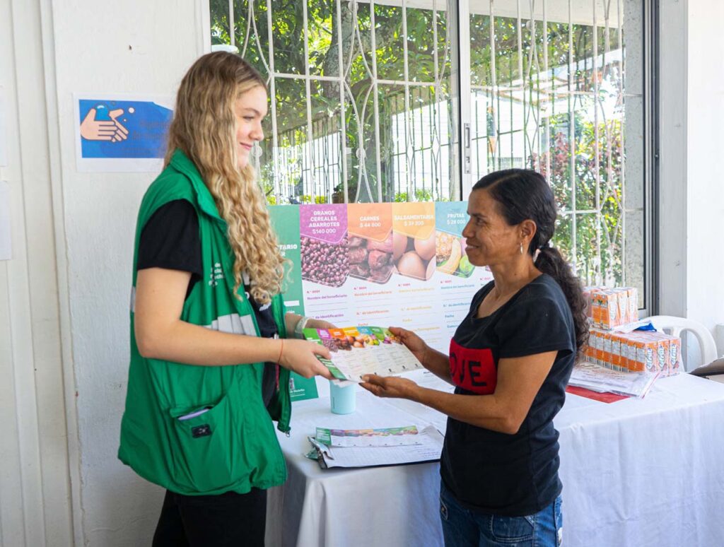 Bono Alimentario que se entrega en Medellín