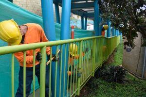 El Distrito inició el mantenimiento de los jardines infantiles Buen Comienzo Moravia, Carpinelo, Aures y Altos de San Juan