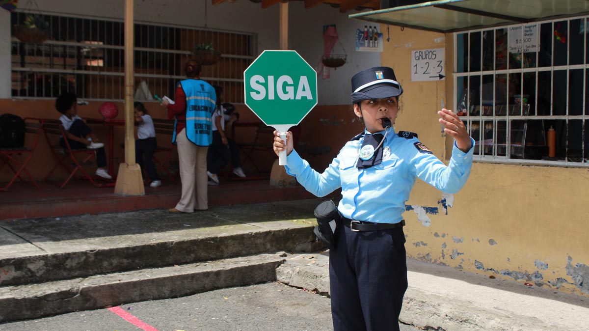 Primera Pista tránsito escolar