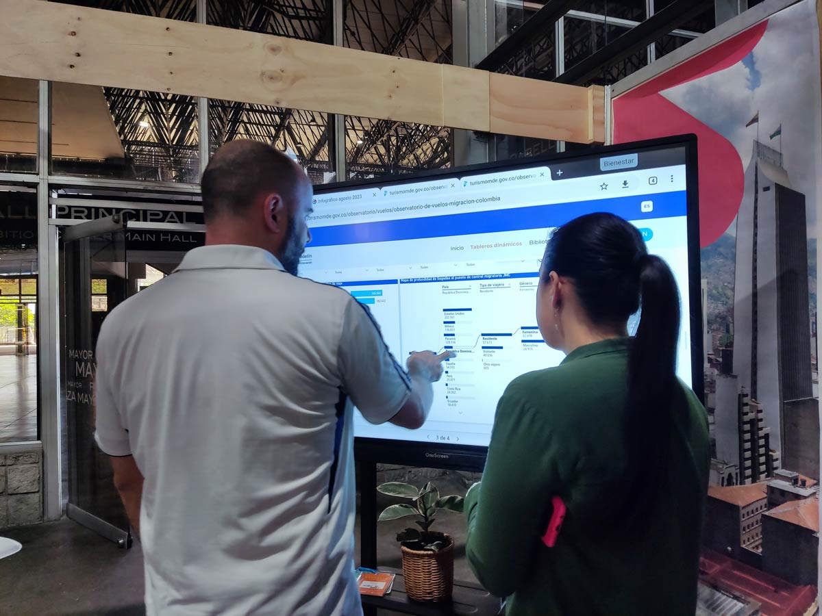 En Medellín, el universo de los turistas es inteligente