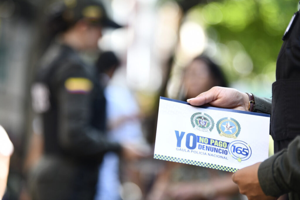 La extorsión en Medellín bajó 52%