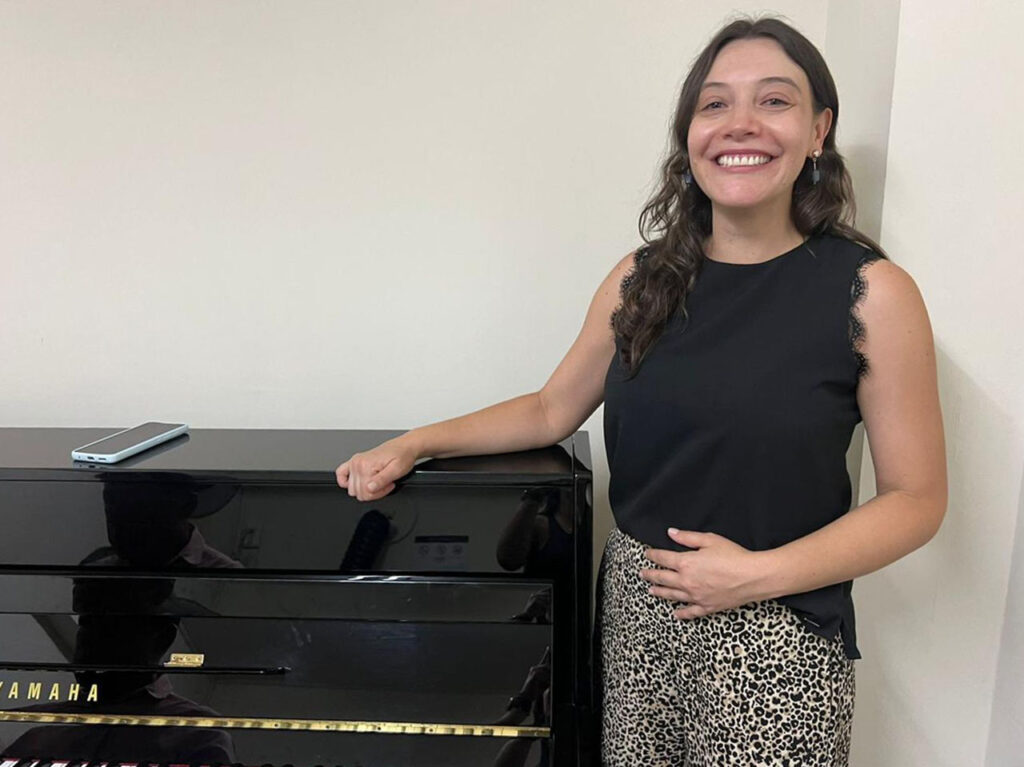 Sandra Milena Arboleda García, pianista y compositora