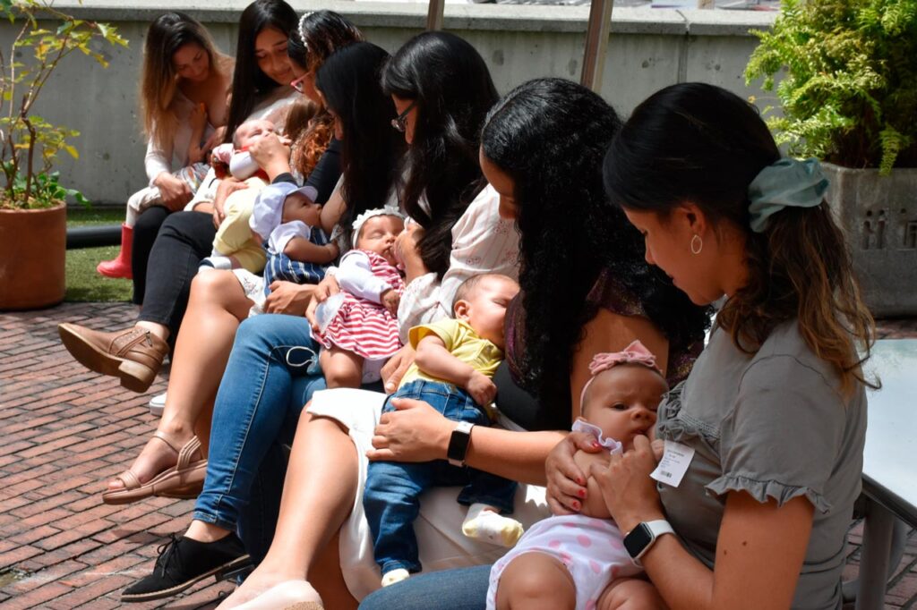 En los últimos 10 años, 9.115 bebés han recibido donación de leche materna, gracias al Hospital General de Medellín