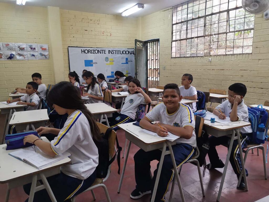 Yorman Eliezer Correa Urday en la Institución Educativa Medellín