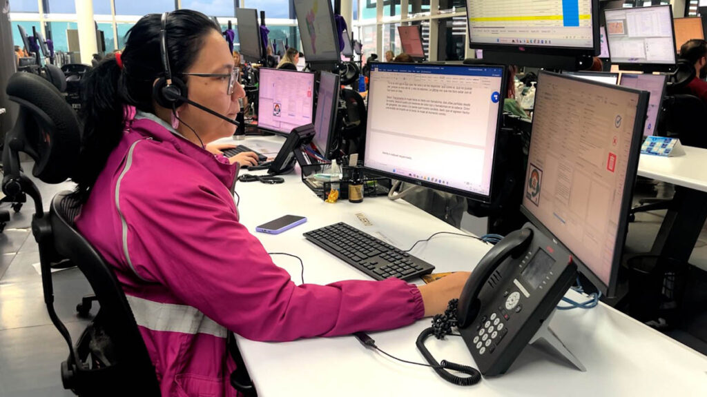 Con sistema de geolocalización, la línea 123 atiende emergencias en Medellín