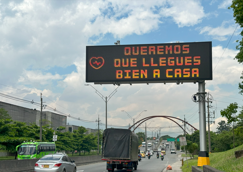 Estrenamos paneles de mensajería variable