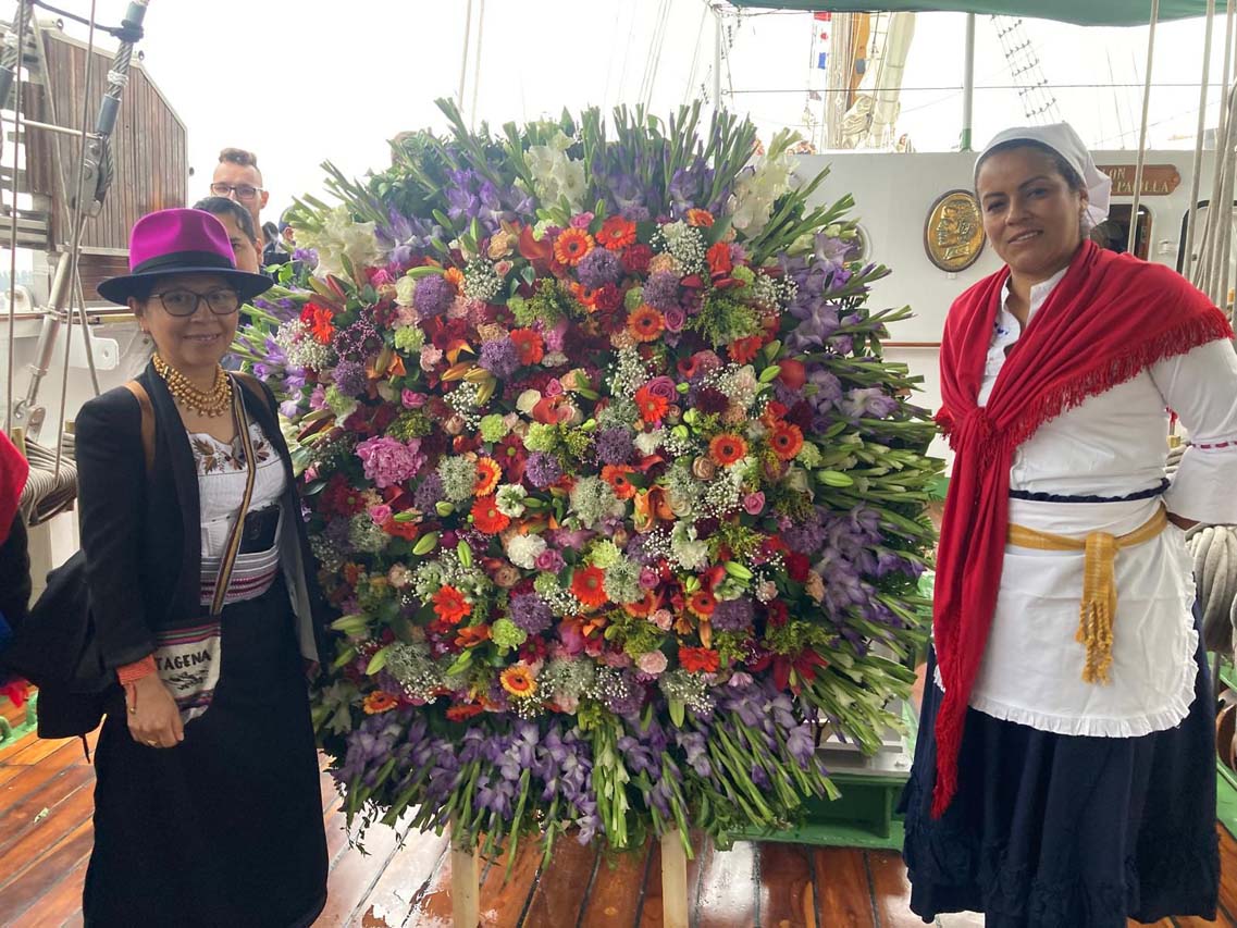 María Carolina Atehortúa. ganadora absoluta de la edición 66 del Desfile de Silleteros
