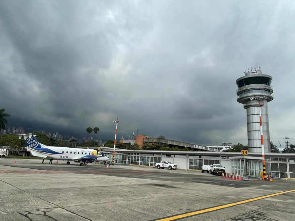 El Aeropuerto Olaya Herrera conectó a 639.082 pasajeros en el primer semestre del año
