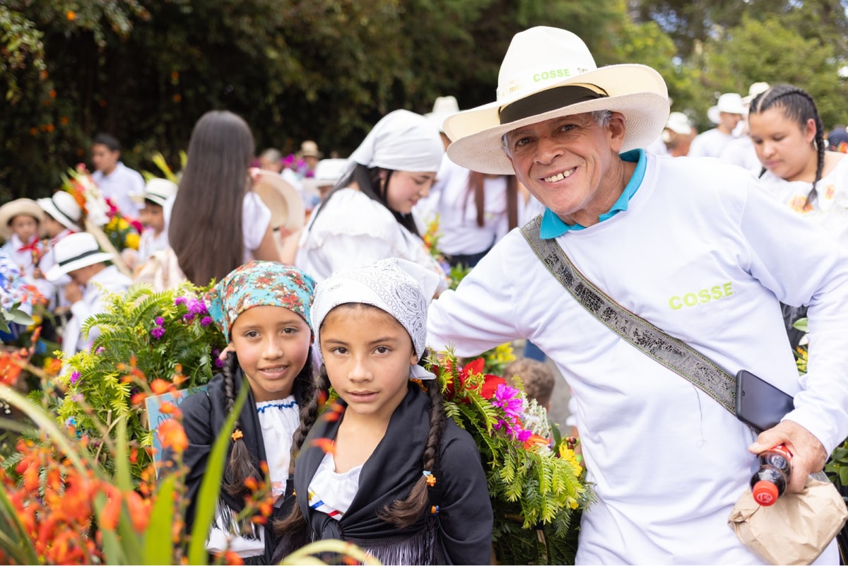 342 niñas y niños participarán en el 26.° Desfile de Silleteritos de Santa Elena
