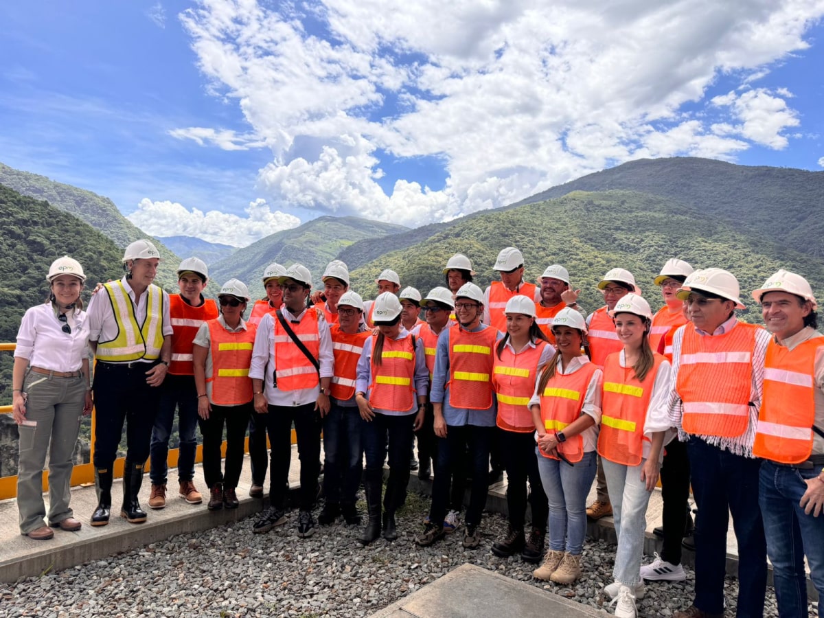 El alcalde Federico Gutiérrez y los concejales de Medellín revisaron avances en Hidroituango