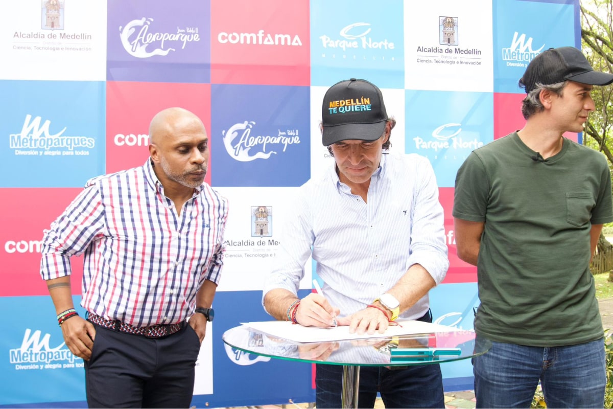 La Administración Distrital y Comfama se unen para ofrecer recreación a tarifas asequibles en parques de Medellín