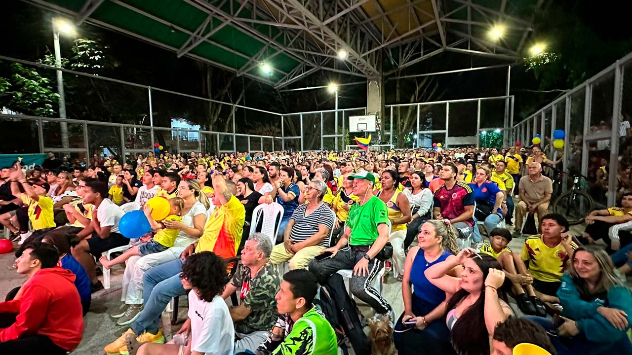 Con pantallas gigantes se vivirá la final de la Copa América en cinco comunas de la ciudad