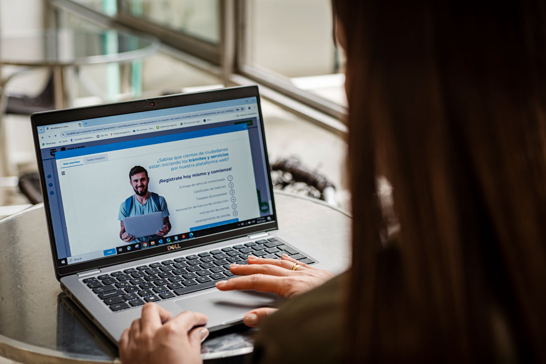 Solicita tu audiencia virtual por Movilidad en Línea.