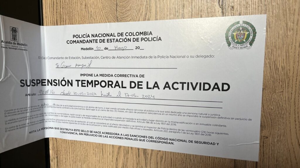 Por Feria de las Flores, en Medellín se intensifican operativos en hoteles, moteles y hostales
