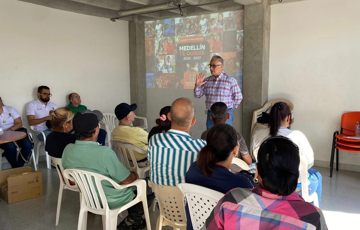 Socialización catastral llegó al corregimiento San Antonio de Prado