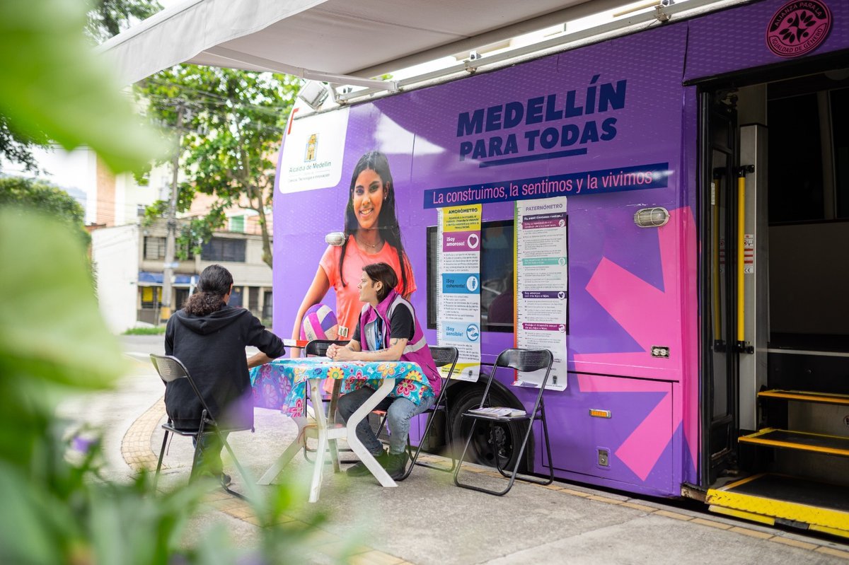 Unidad móvil recorrerá las calles de Medellín para ofrecer acompañamiento psicológico y jurídico a las mujeres