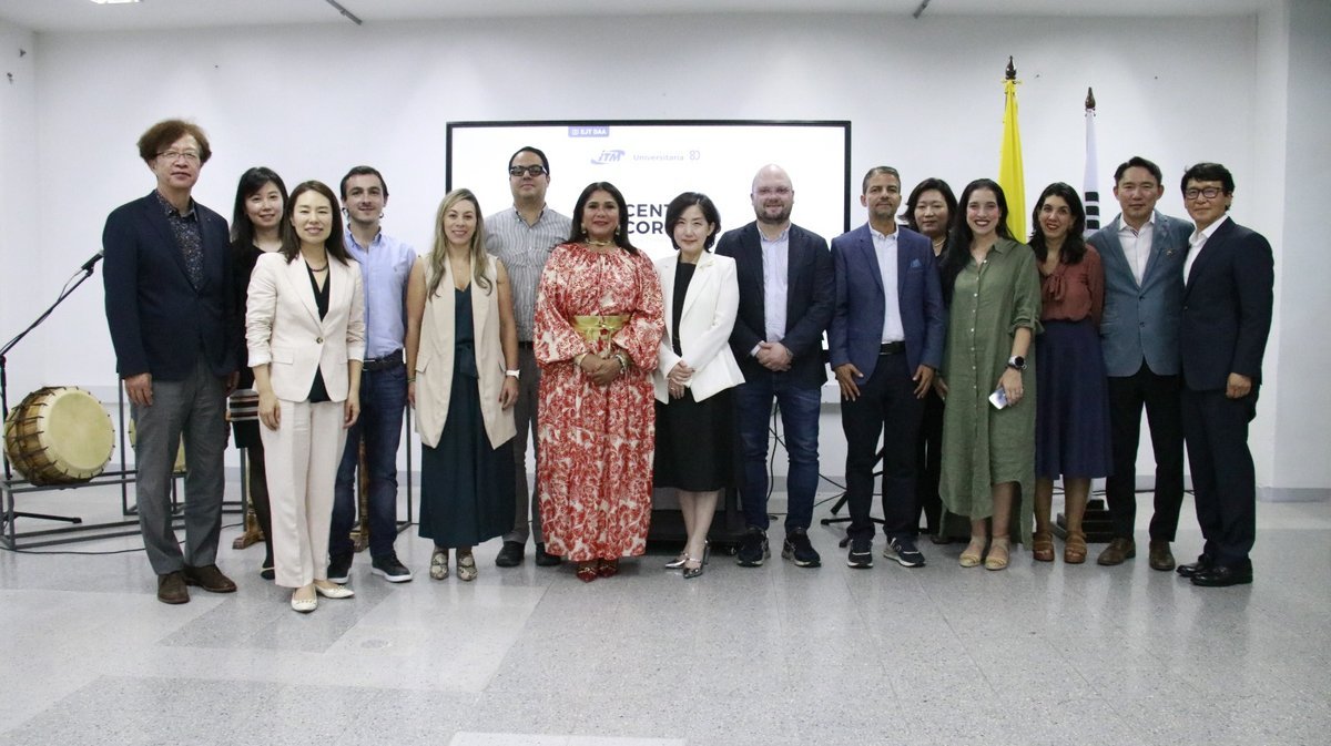 El ITM inauguró primer Centro Coreano en Latinoamérica para la cultura y el emprendimiento