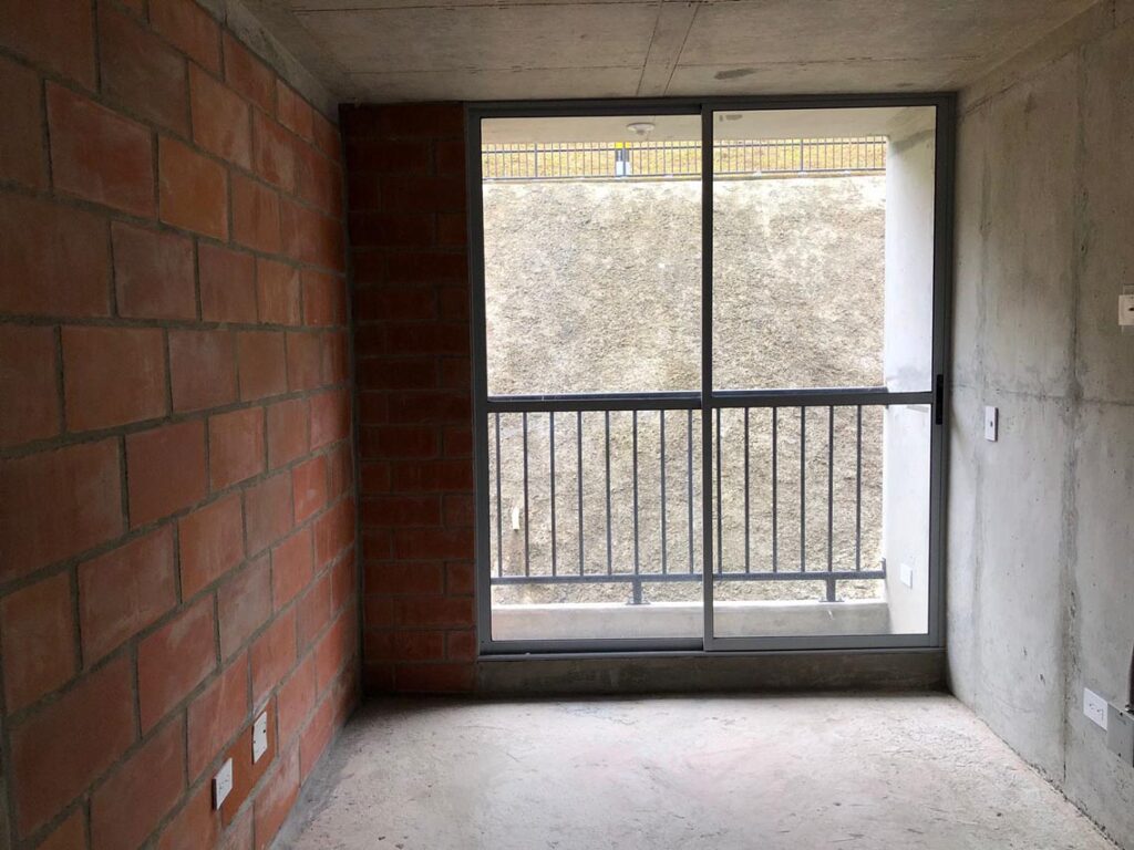 Interior de uno de los apartamentos de El Triunfo.