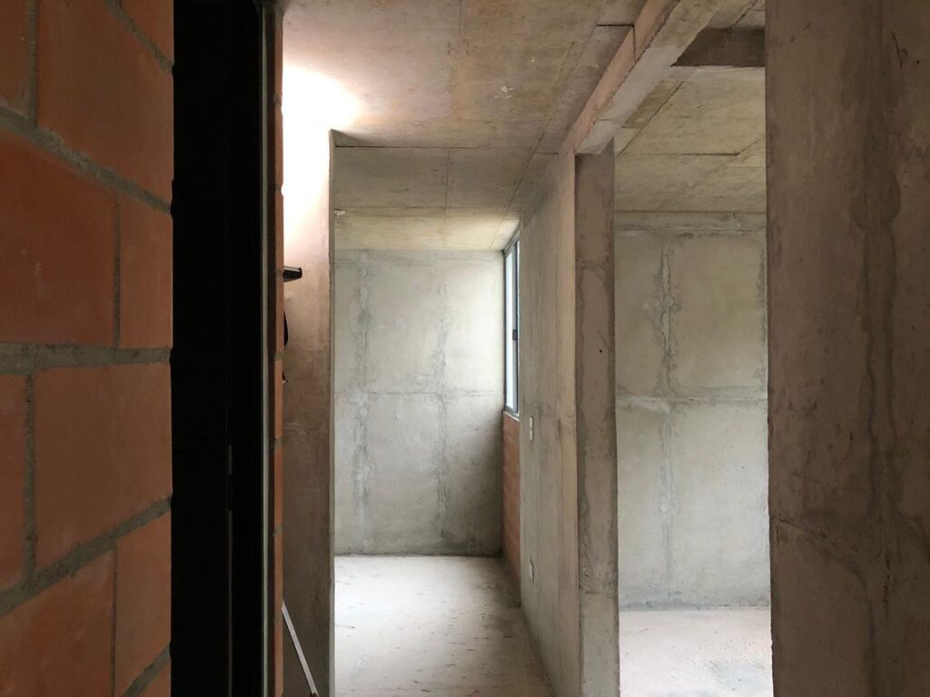 Interior de uno de los apartamentos de El Triunfo.