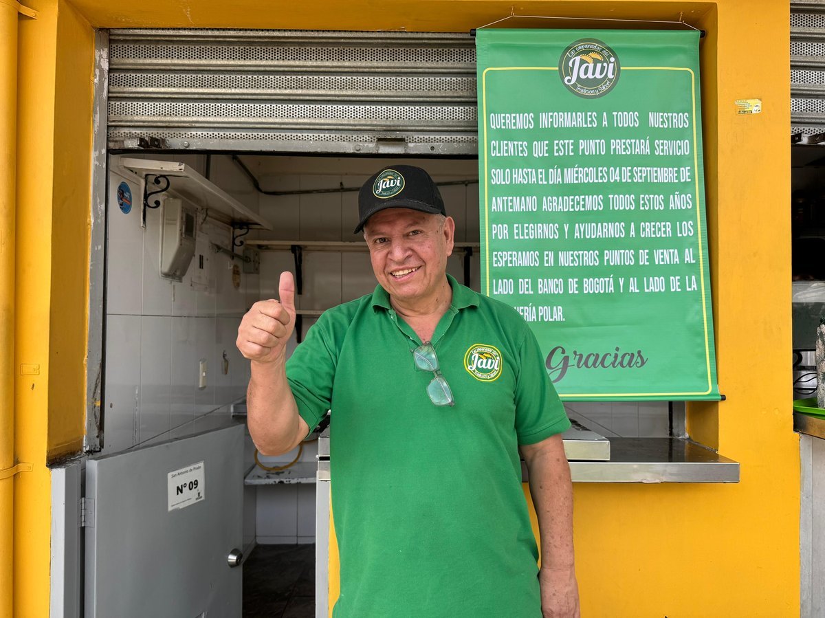 Luis Javier es un símbolo de transformación social: de las ventas informales a ser todo un empresario de empanadas Luis Javier es un símbolo de transformación social: de las ventas informales a ser todo un empresario de empanadas