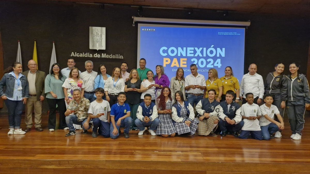 Medellín reconoce experiencias innovadoras del Programa de Alimentación Escolar en colegios públicos